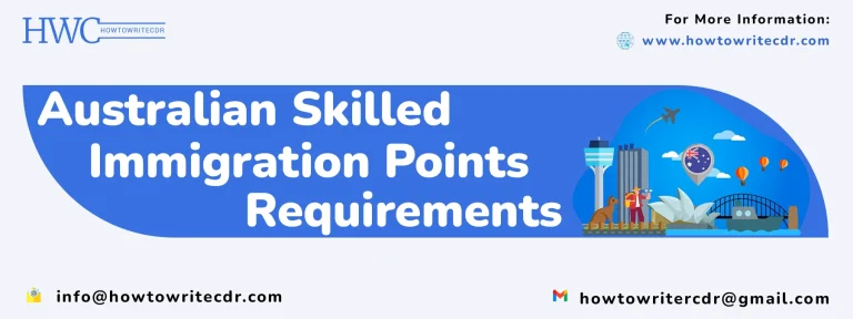 Australian Skilled Immigration Points Requirements