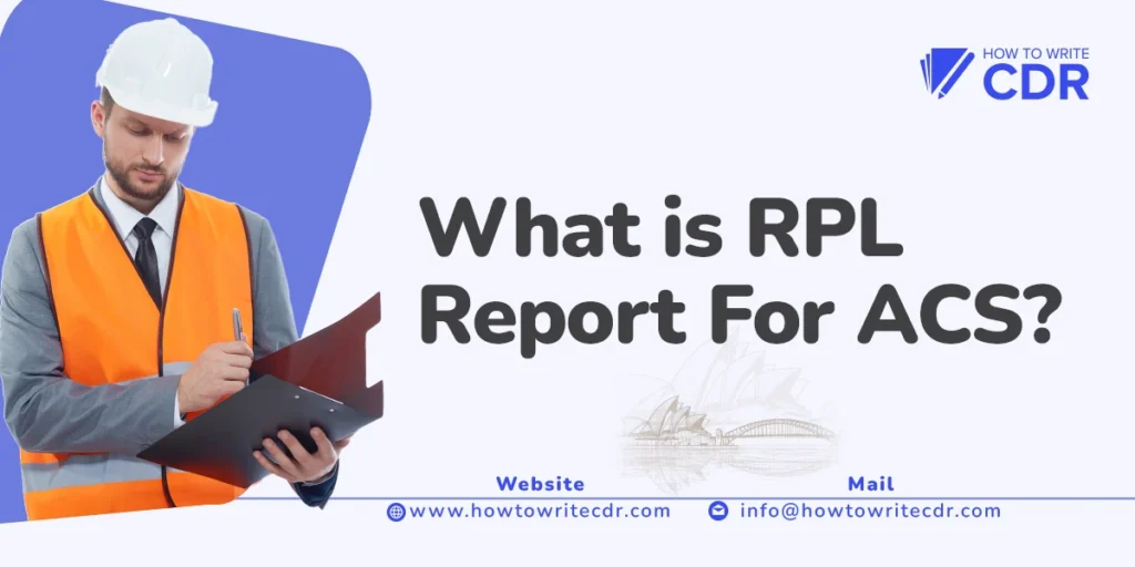 WHAT IS RPL REPORT FOR ACS?