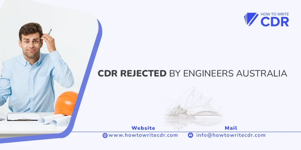 CDR REJECTED BY ENGINEERS AUSTRALIA