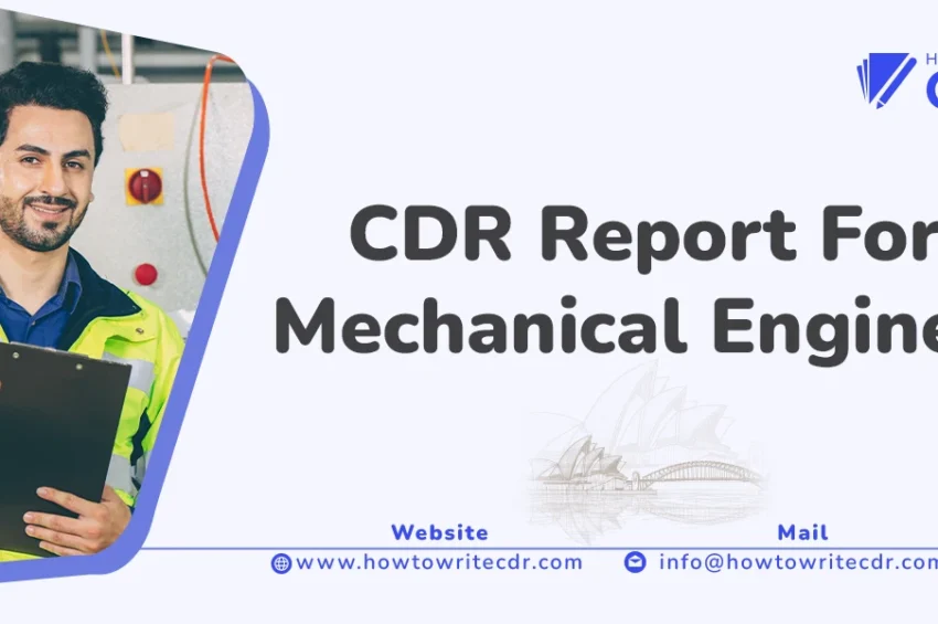 CDR REPORT FOR MECHANICAL ENGINEER (ANZSCO CODE: 233512)