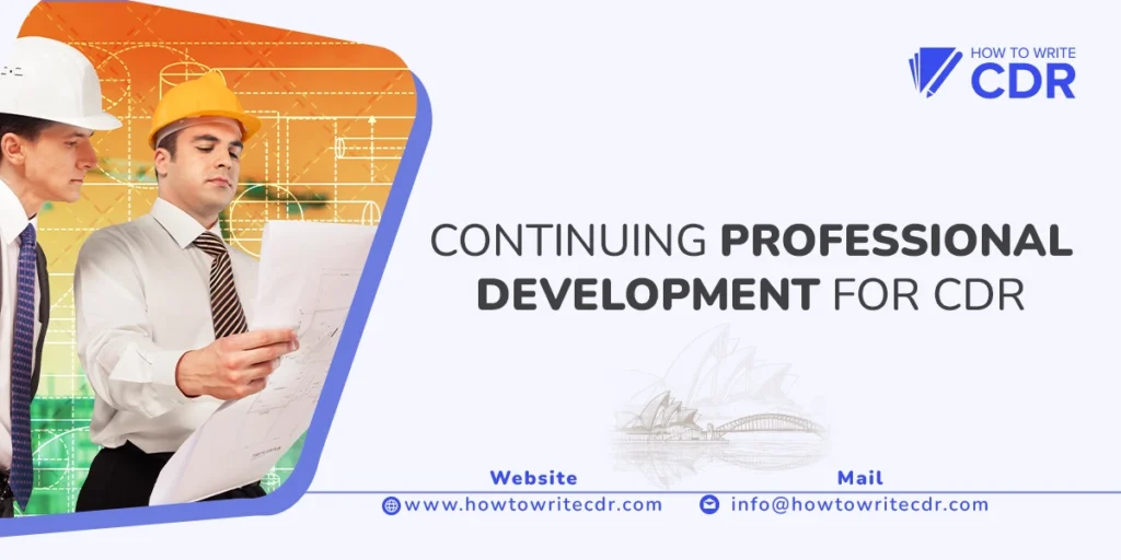 CONTINUING PROFESSIONAL DEVELOPMENT FOR CDR