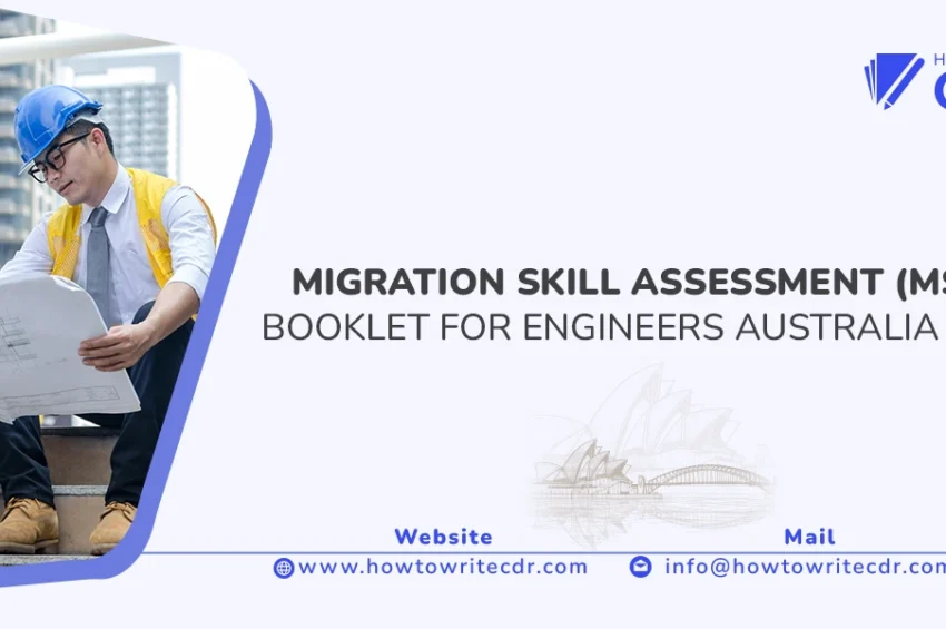 MIGRATION SKILL ASSESSMENT (MSA) BOOKLET FOR ENGINEERS AUSTRALIA 2023