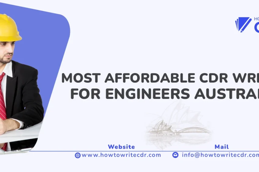 MOST AFFORDABLE CDR WRITER FOR ENGINEERS AUSTRALIA