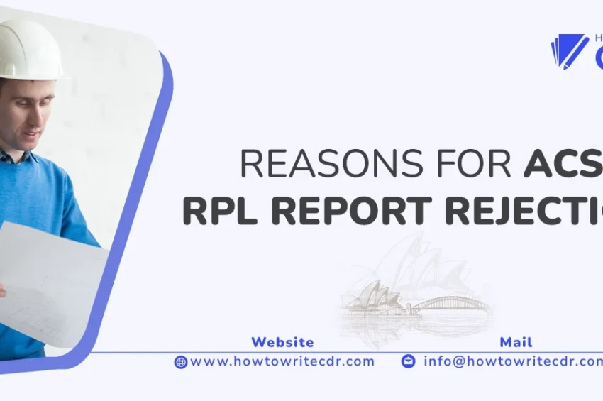 REASONS FOR ACS RPL REPORT REJECTION