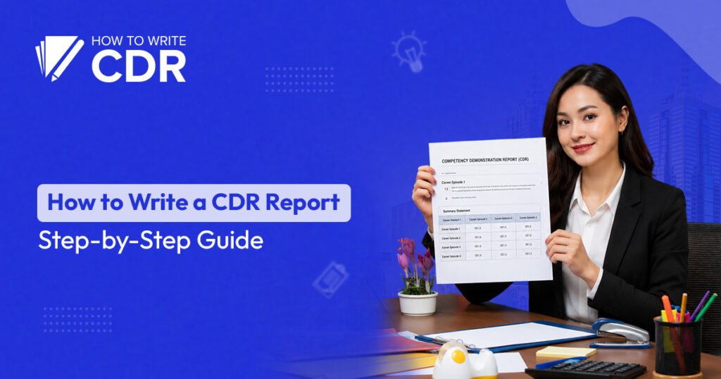how to write cdr report